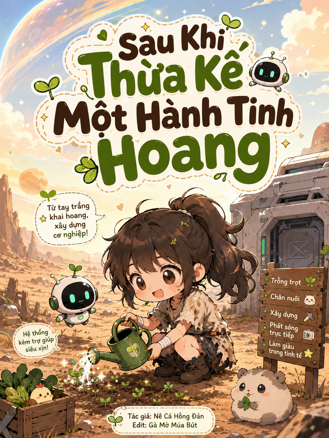 Sau Khi Thừa Kế Một Hành Tinh Hoang